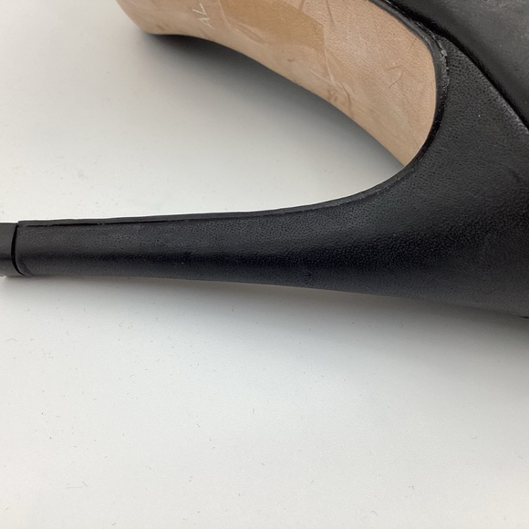 1728. ALDO Black Leather Pumps NWOT Size 9 - Picture 9 of 11